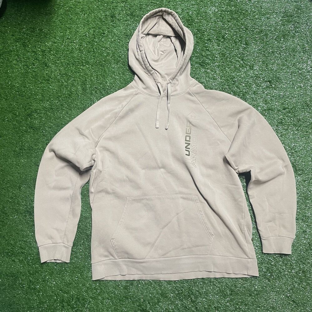 Under Armour Rival Wordmark Hoodie Women’s XL City Pullover Sweatshirt